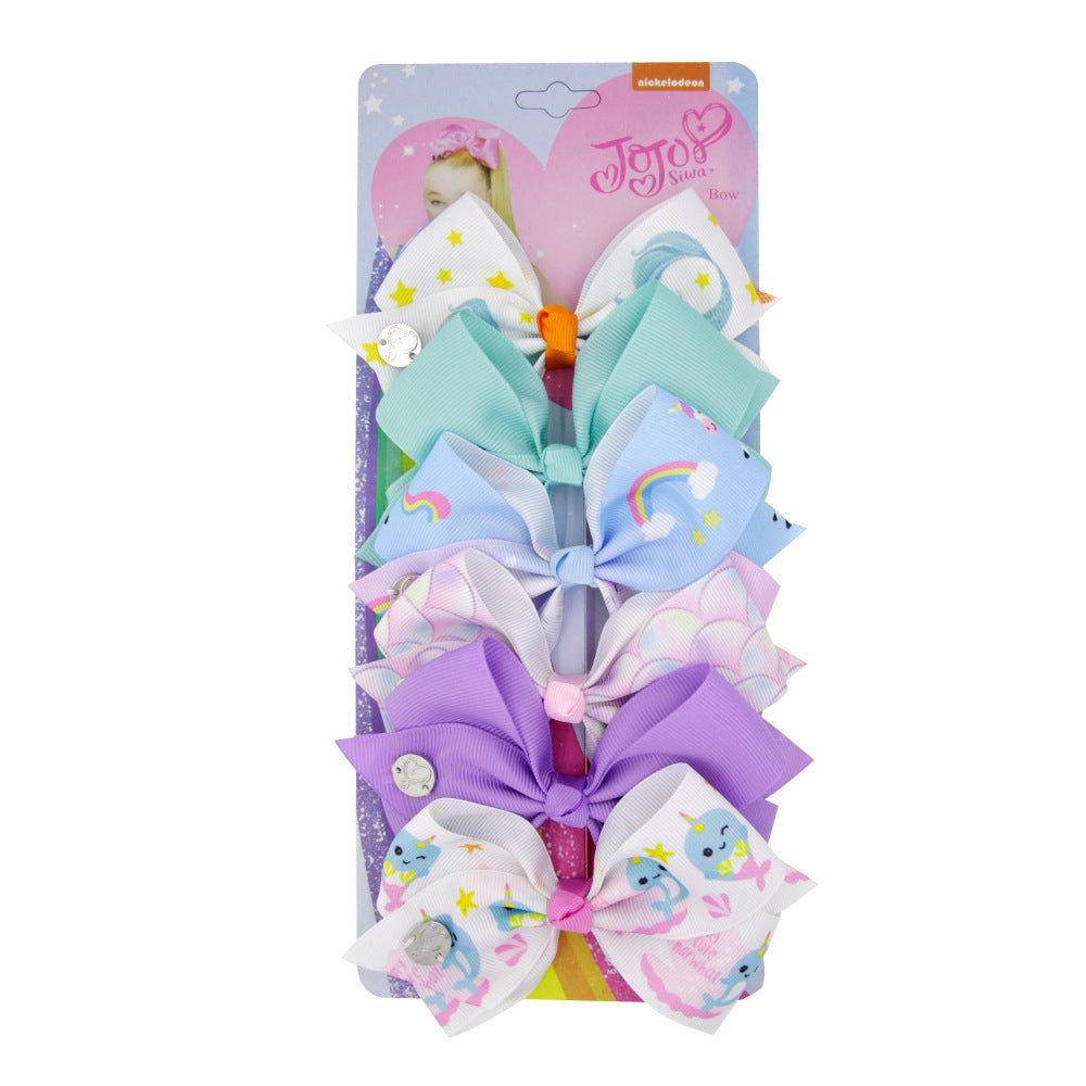 Tarjeta de papel de Bowknot de tela de tela al por mayor
